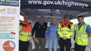 Tyre Safe - PCL at Highways England event