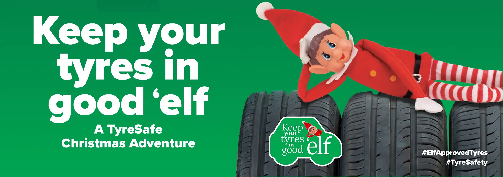 TyreSafe Christmas Campaign 2024 banner