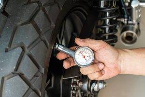 Motorcycle tyre checks