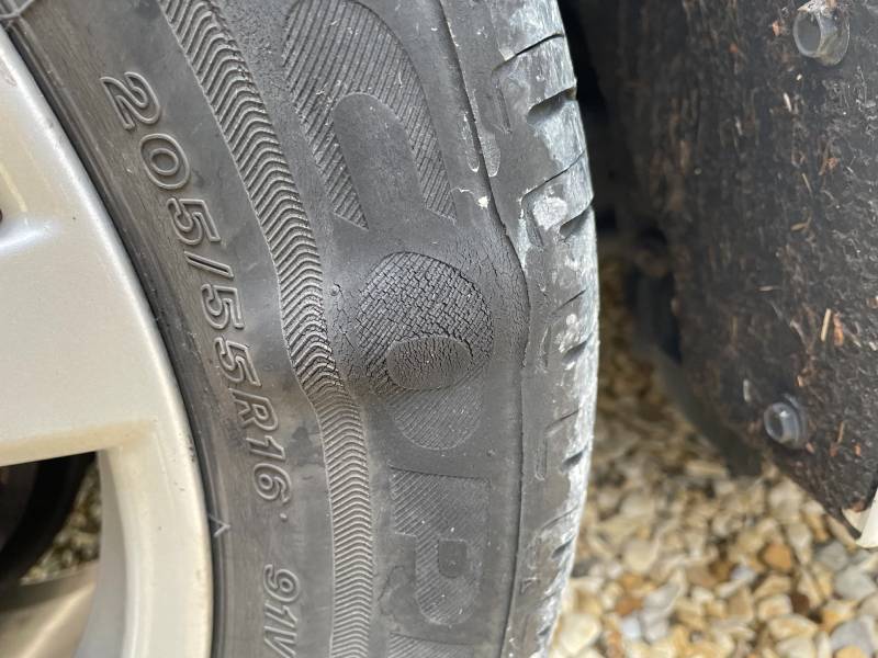 Tyre Bulges & blisters