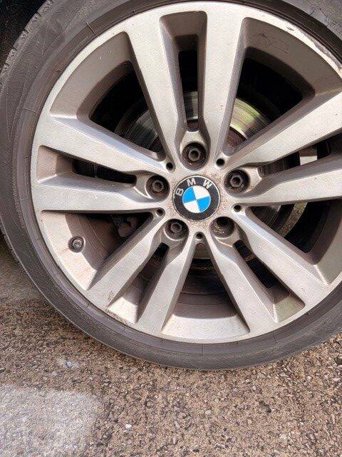 Missing wheel bolt found during a vehicle inspection