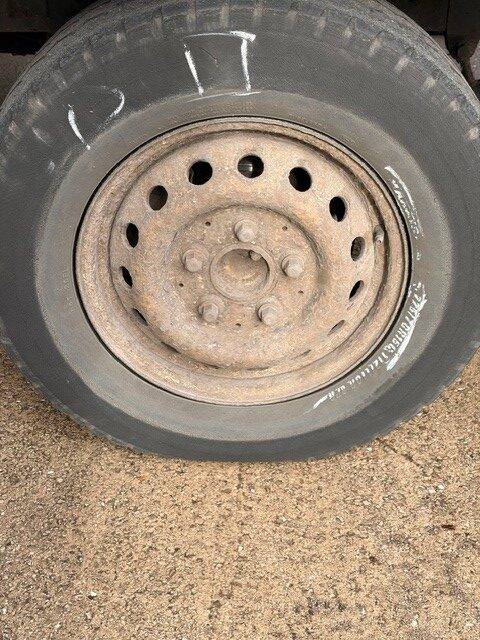 Damage to a tyre sidewall