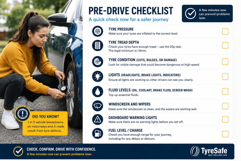 Pre-drive checklist