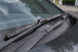 Worn wiper blades